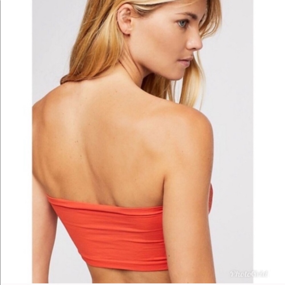 LAST 1! Free People REVERSIBLE Rust Bandeau Bra - Picture 3 of 10